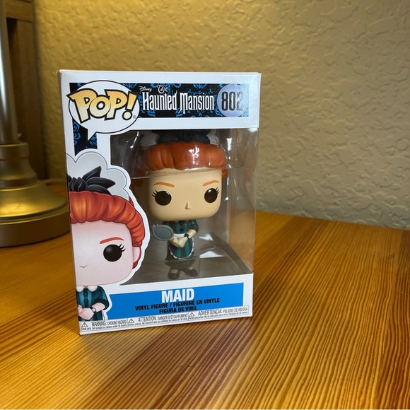 Funko Maid Figure with Orange Hair and Green Dress - Picture 2 of 7